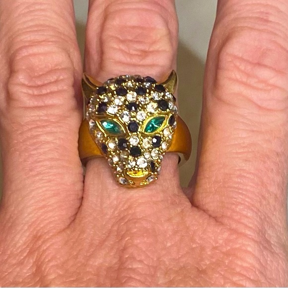 Stella and Dot Leopard Ring Size 7 - Picture 2 of 4